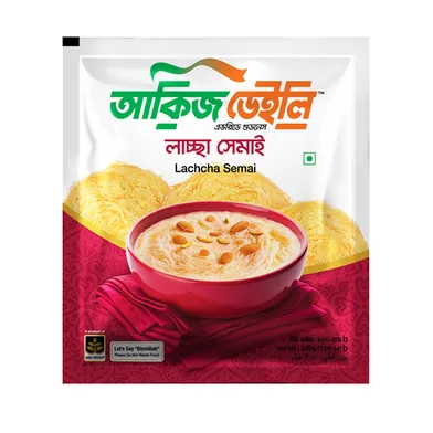 Akij Daily Laccha Shemai 200 gm - Rokomari product